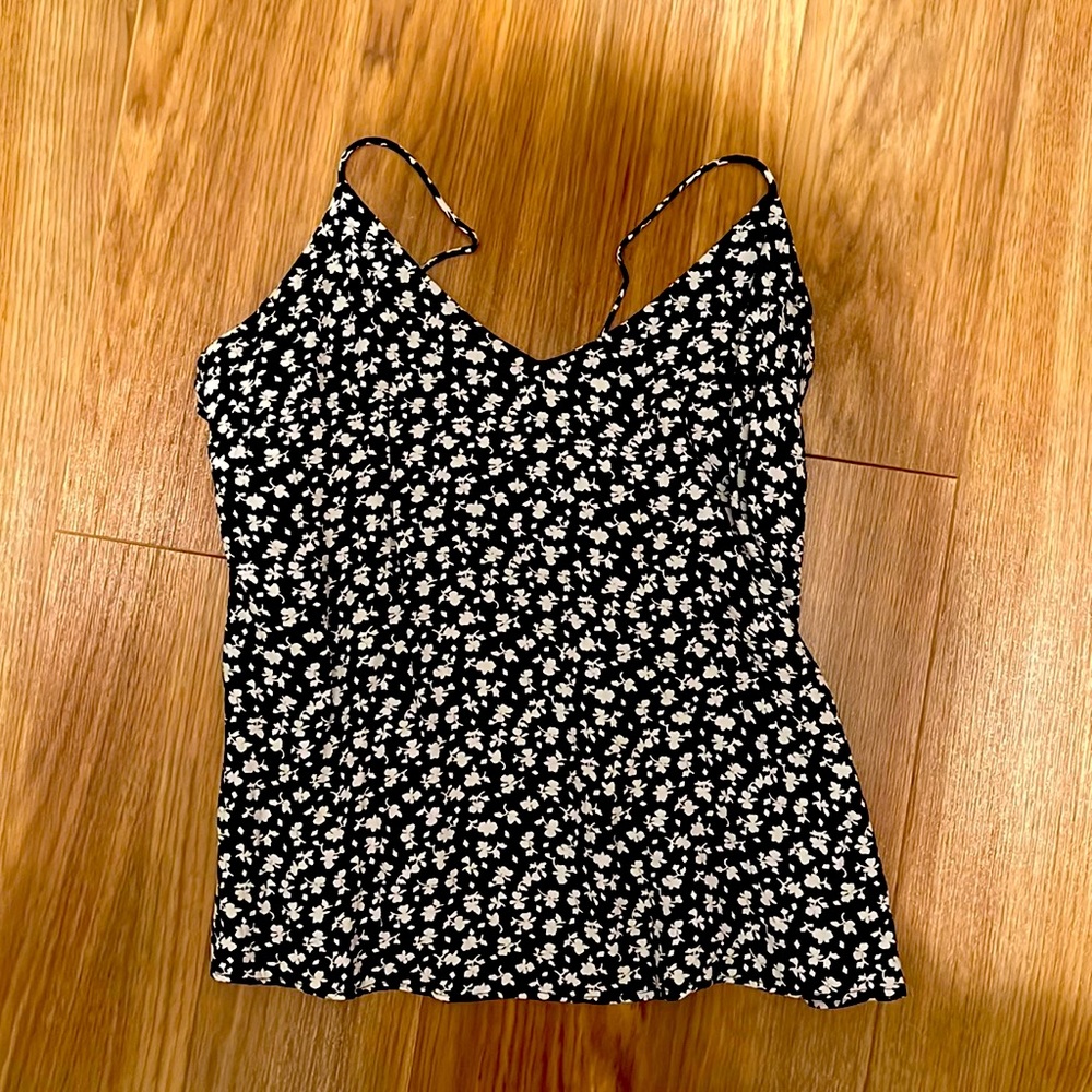 Something Navy Floral Cami